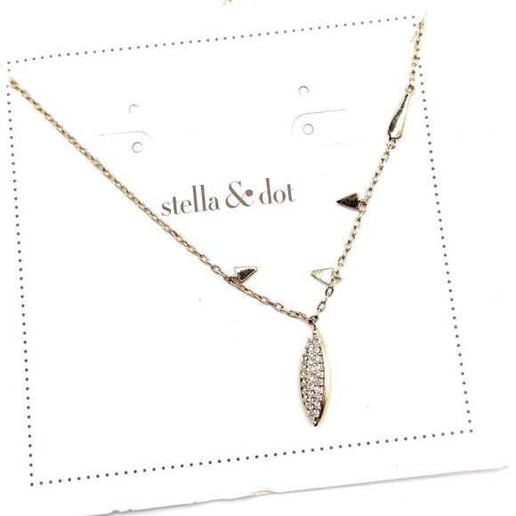 Aurora Charm Stella & Dot Necklace n304 - Picture 1 of 2